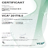 Lees meer over het artikel Phoenix Contact ontvangt VCA-certificaat van DEKRA