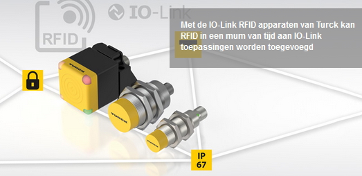 Lees meer over het artikel RFID schrijf-/leeskoppen met IO-Link