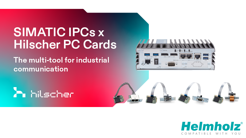 Lees meer over het artikel Siemens SIMATIC IPC’s zijn nu multi-protocol geschikt dankzij cifX PC-kaarten van Hilscher